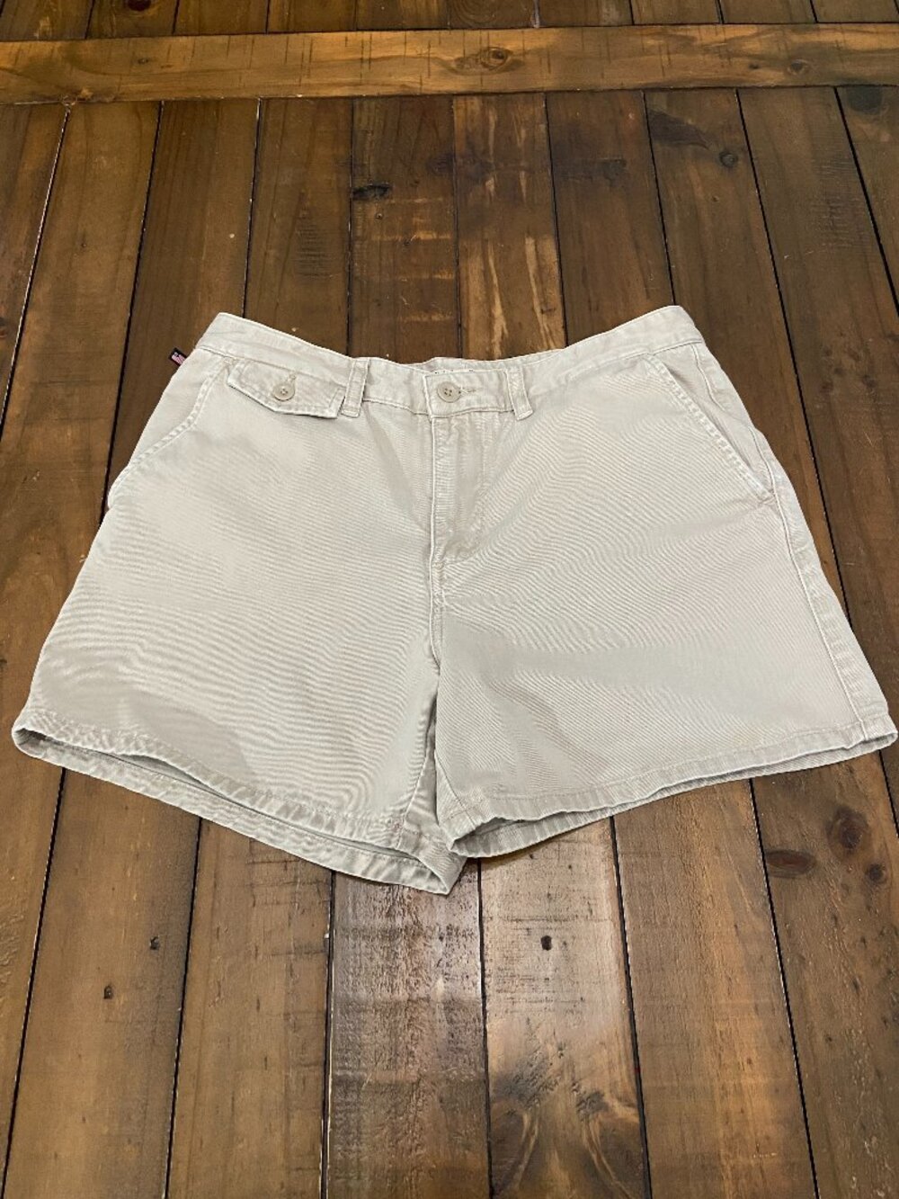 Vtg Polo Jeans Co Ralph Lauren Khaki Chino Shorts 10
